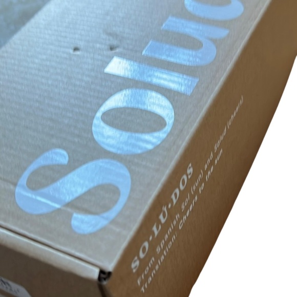 🥿 Soludus Women’s Piping Smoking Slipper | BRAND NEW IN BOX | Size 8-8.5 | $50 - Picture 6 of 7